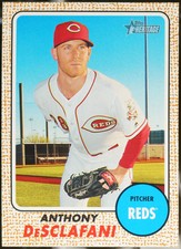 2017 Topps Heritage Baseball Anthony DeSclafani #35 NM