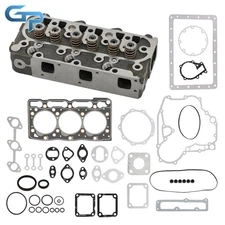 New Complete Cylinder Head For Kubota D1005 Engine with Full Gasket Set