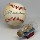 Ted Williams signed Rawlings OAL Baseball JSA LOA Red Sox HOF Auto A4239