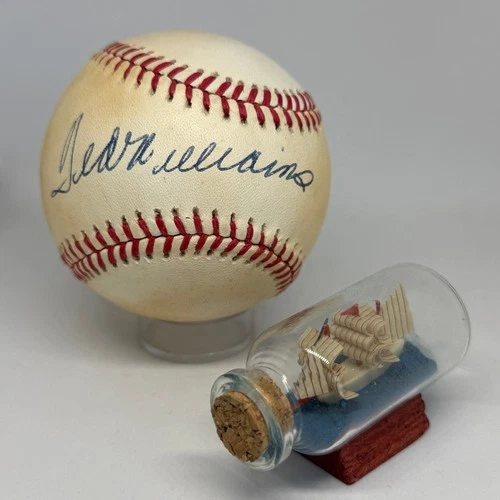 Ted Williams signed Rawlings OAL Baseball JSA LOA Red Sox HOF Auto A4239