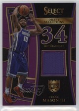 2017 Panini Select Draft Selection Memorabilia Purple /99 Frank Mason III 0m1w