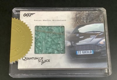 James Bond Archives 2009 Edition Aston Martin Windshield AMR1 Relic Card 418/700