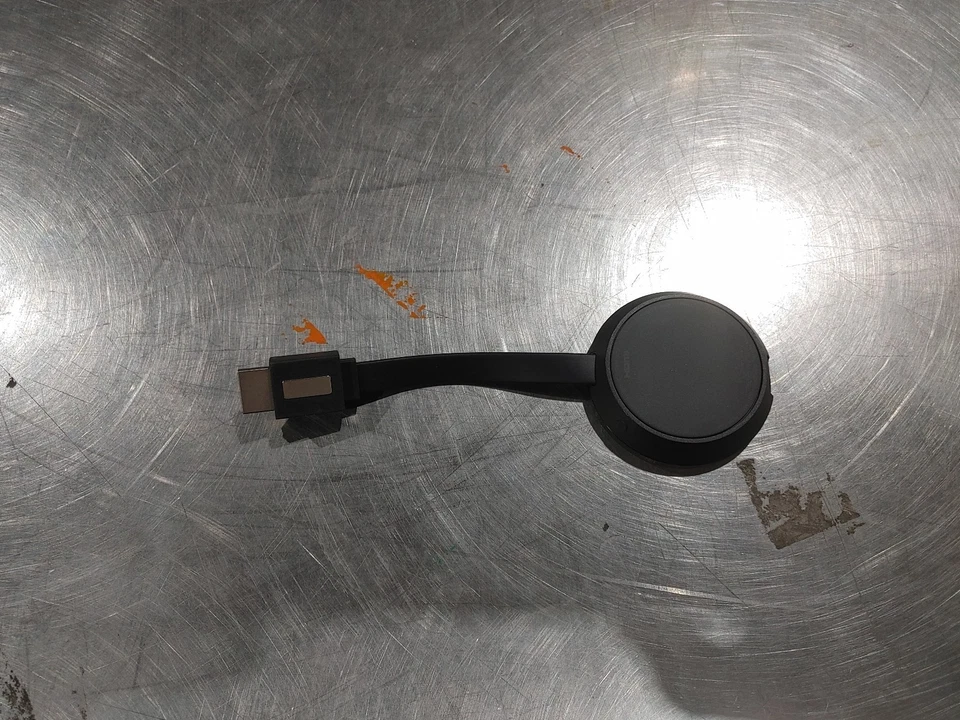 Google Chromecast NC2-6A5-D HDMI TV Dongle only Black Tested Working - Fair - Image 3 of 3