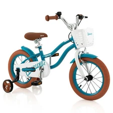 12 Inch Kids Bike Adjustable with Removable Basket for 3-4 Years Old-12 inches -