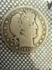 1911 Barber Silver Half Dollar