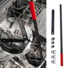 8pc Serpentine Belt Tool Set 3/8"Pulley Wrench Installation Removal Tool 13-18mm