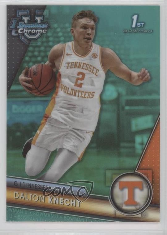 2023-24 Bowman U Chrome Aqua Refractor /299 Dalton Knecht #48