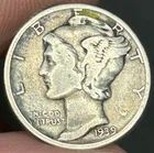 1939 10c Mercury Dime LOW Shipping!!!