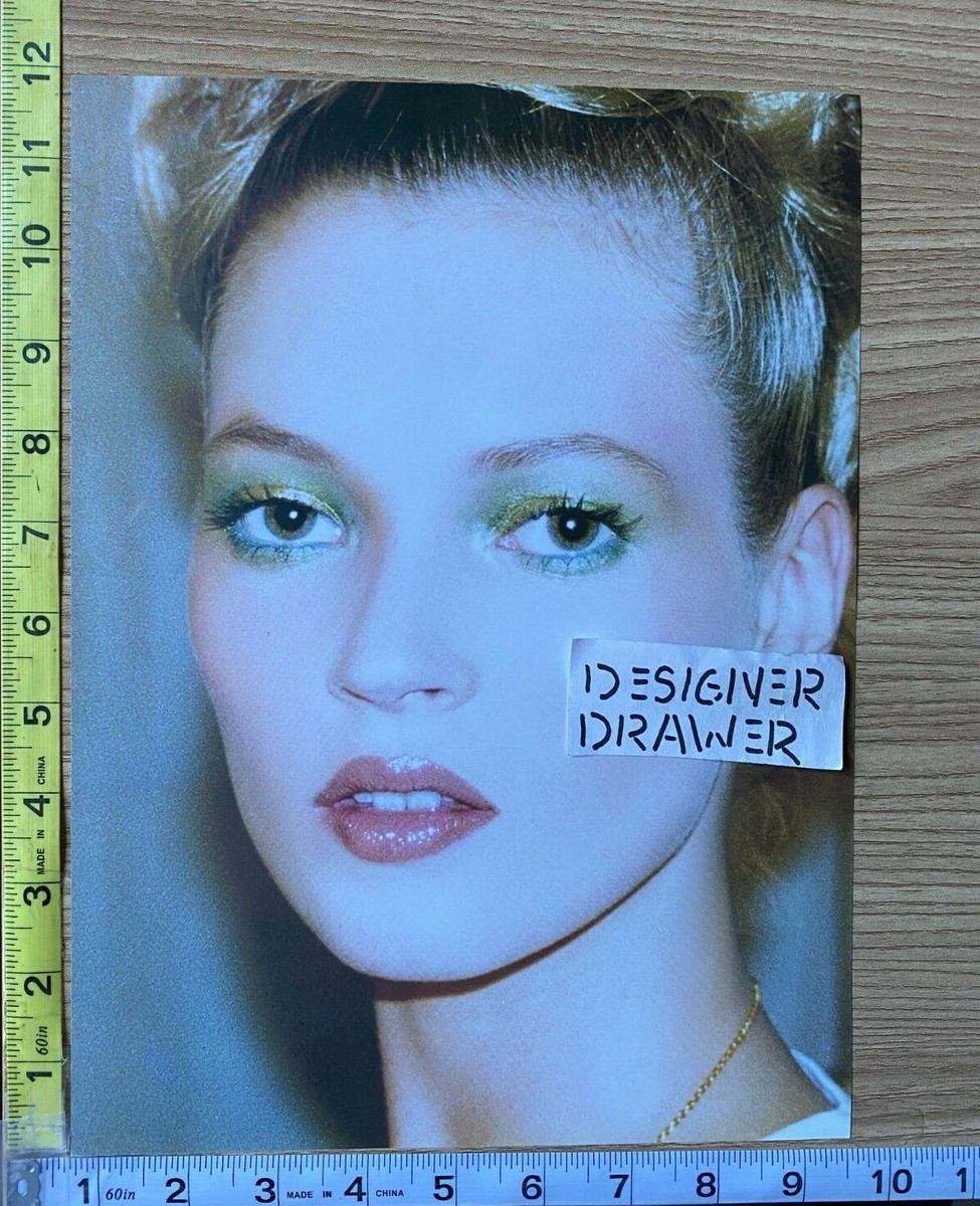 Kate Moss Headshot 2007 Photo Photograph: Green Eyeshadow | eBay