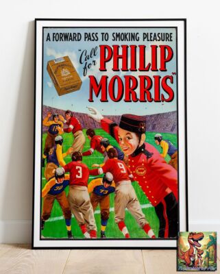 Philip Morris Zigaretten Werbefoto / Poster bis 36 Zoll