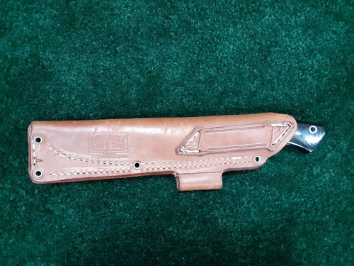 BARK RIVER Fixed Blade KNIVES Escanaba MI USA A-2 Hunting Knife w Micarta Grip - Picture 9 of 10