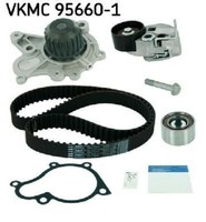 Original SKF Wasserpumpe + Zahnriemensatz Vkmc 95660-1 FüR Hyundai KIA