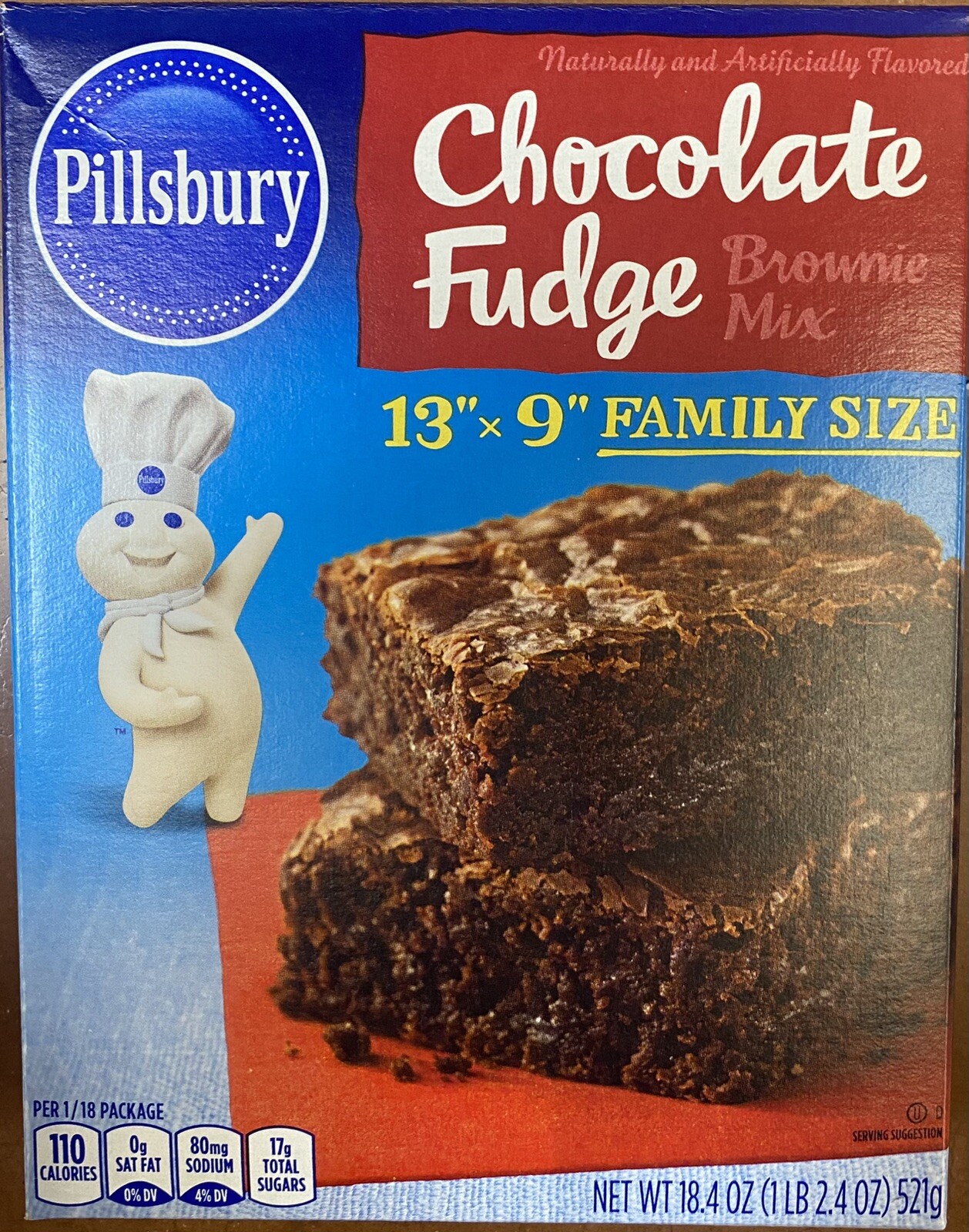 Pillsbury Brownie Classics Premium Brownie Mix Traditional Fudge