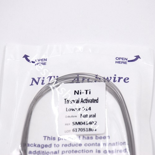 Filo arco tondo NITI termoattivato orto dentale naturale superiore inferiore - Foto 45 di 62