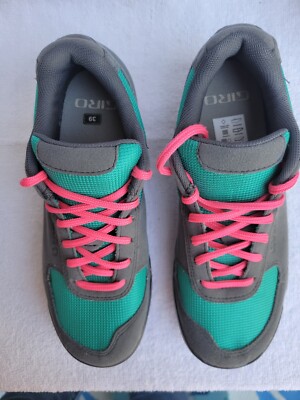 Chaussures de cyclisme femme VIbram Giro Petra VIbram gris bleu clair