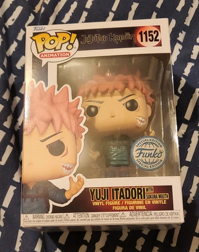 Funko pop Jujutsu Kaisen Yuji Itadori with Sukuna Mouth Special Edition 1152