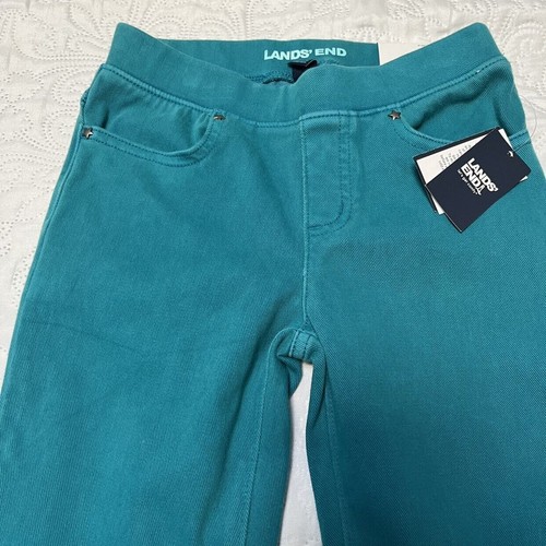 NWT Lands End Denim Leggings Size 8 - Picture 3 of 7