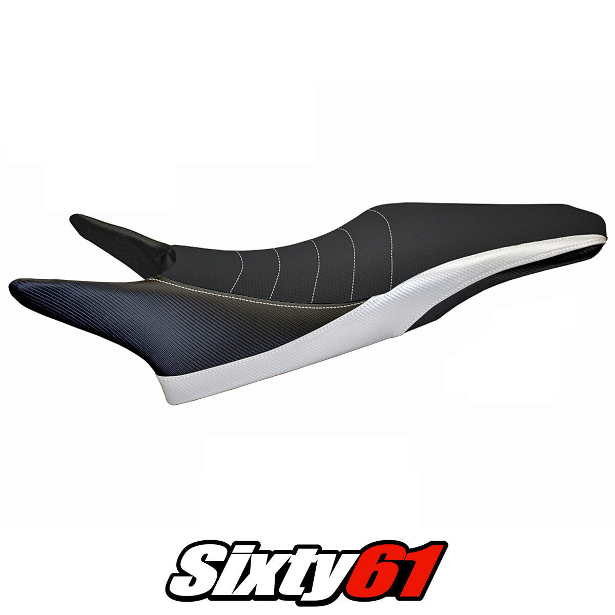 Honda Crossrunner 800 VFR800X 2010-2015 Seat Cover Tappezzeria Comfort White