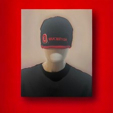 Ohio State Buckeyes Beanie reversible Hat Cap Size Men s