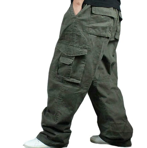 Mens Trousers Army Combat Baggy Casual Cargo Pants Outdoor Work Trou /UK - Bild 6 von 19