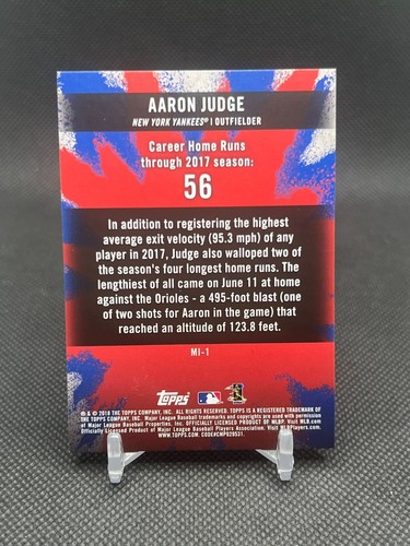 AARON JUDGE - Choose Your Cards - Build Your Own Bundle - New York Yankees - Picture 42 of 126