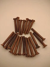 10-32 x 1-1/2" Silicon Bronze Slotted Flat Head Machine Screws (20) Pack SBMS06