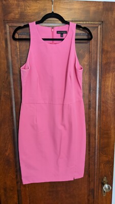 banana republic pink shift dress Banana Republic Womens Sleeveless Hot Pink Shift Dress