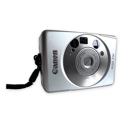 Vintage Canon IXUS Z50 APS Format P&S Camera 26-52mm f4.2-6.7 (2x