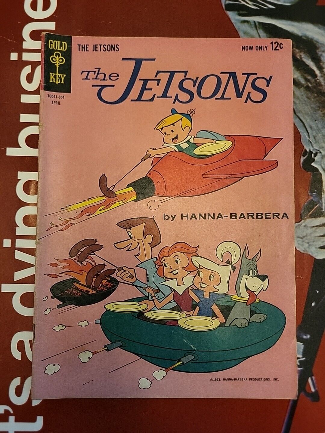 THE JETSONS #2 1963, GOLD KEY COMICS Hanna Barbera April 