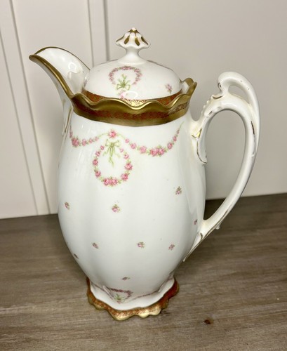 Antique MZ Austria Chocolate Pot
