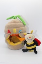 Melissa Doug K's Kids Bee Hive Baby ABC Musical Notes Plush Crib Hanger Toy