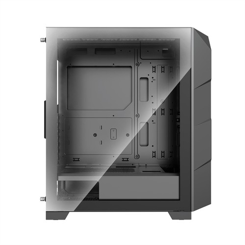 XILENCE Xilent Breeze II ATX PC Case black, X812.ARGB Gaming ATX PC Case schwarz - Afbeelding 4 van 4