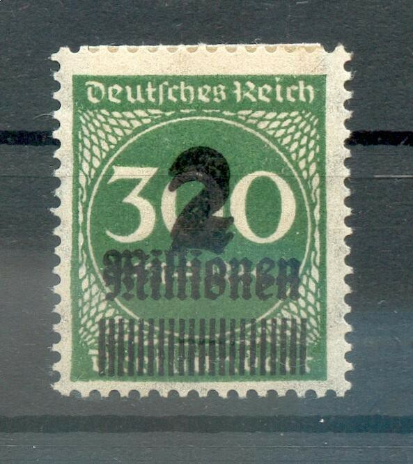 Dr-Infla 310Dd Doppeldruck * Mh 100Eur (71910