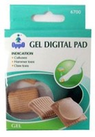 Oppo Gel Digital Corn Pad, Medium Size, 2 Per Pack (3 Packs) Oppo Gel Digital Corn Pad, Medium Size, 2 Per Pack (3 Packs)