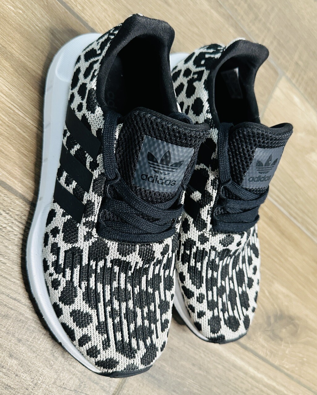 Adidas Swift Run Leopard Print Sneaker Shoes Women's … Gem