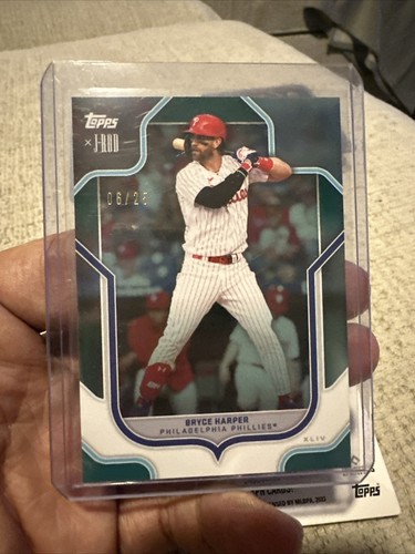 Bryce Harper 2023 Topps X J-Rod Show Out Collection #9 Phillies /25 Green ASG SP