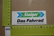 Alter Aufkleber Radsport Fahrrad BMX BTX Bike STAIGER