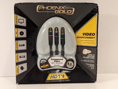 Phoenix Gold VRx.520CV 6.5-Feet Component Video HDTV Interconnect Cable