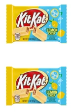 (2-Pack) Kit Kat LEMON CRISP Wafers Lemon Creme Limited Edition ** BB 12/2025 **