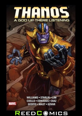 THANOS A GOD UP THERE LISTENING HARDCOVER sammelt 4-teilige Serie + jährlich #1