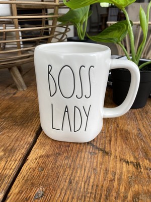 rae dunn boss lady mug