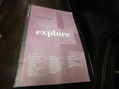 Santa Clara University Magazine explore Spring 2003