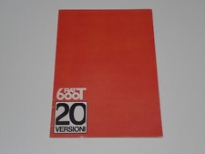 FIAT 600/T FURGONE PROMISCUO COIBENTATO DEPLIANT BROCHURE PROSPEKT (K27)