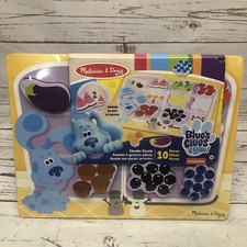 Melissa and Doug Blues Clues 10 Pc Wooden Puzzle Toy Christmas Gift NEW Sealed