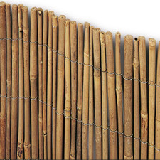 Arella Bambu Time 1,50X3 - Ø 8-10 mm, legate con filo metallico