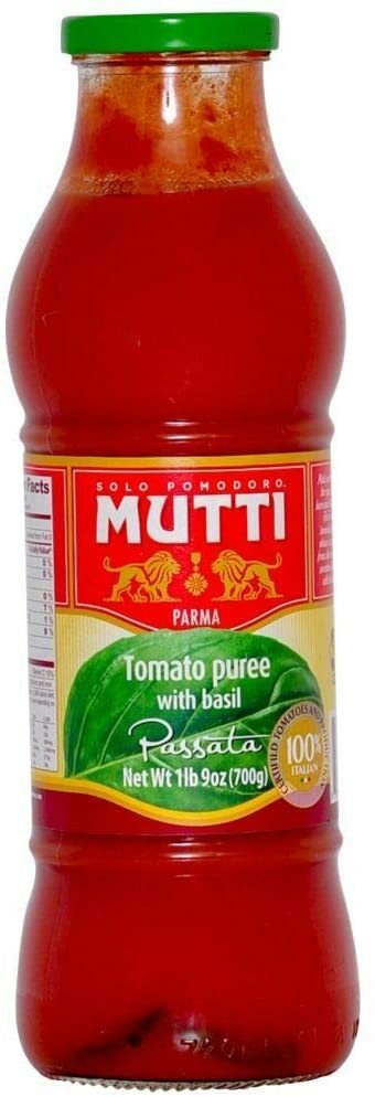 Mutti Parma Mutti Passata con Basilico (confezione da 12)