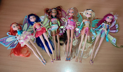 Winx enchantix dolls Bloom Musa Techna Layla Stella Flora giochi preziosi READ