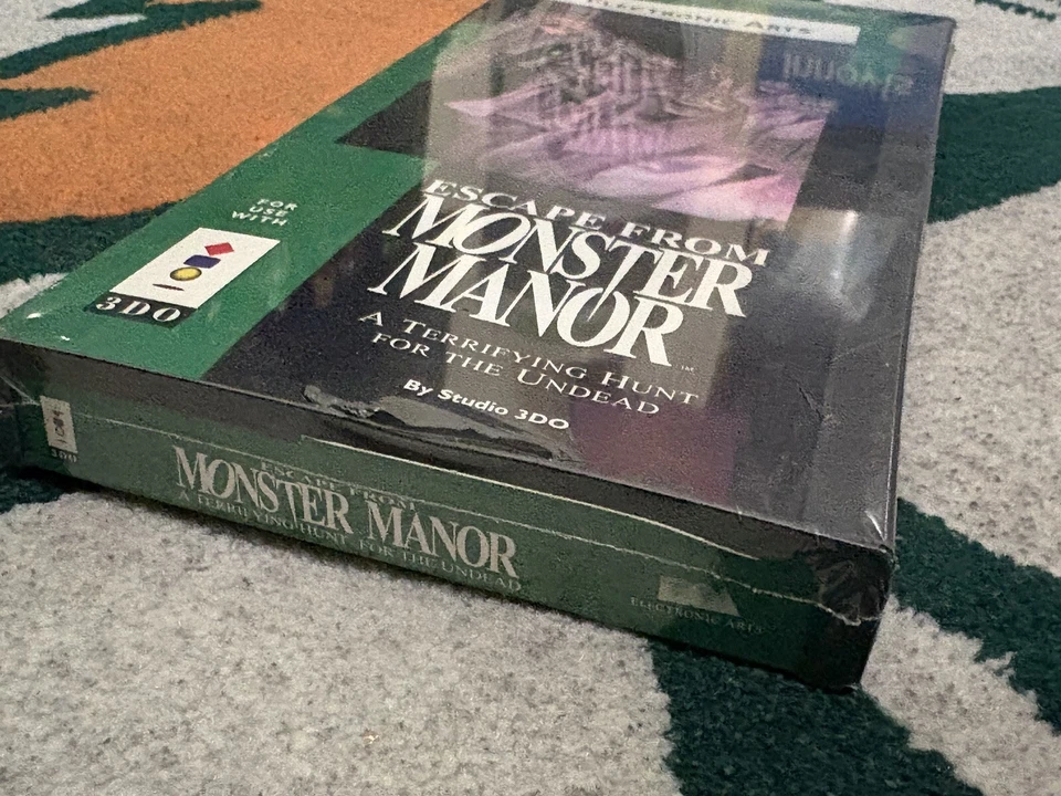 Escape From Monster Manor Panasonic 3DO Long Box SEALED Complete In Shrink NEW - Image 3 of 4