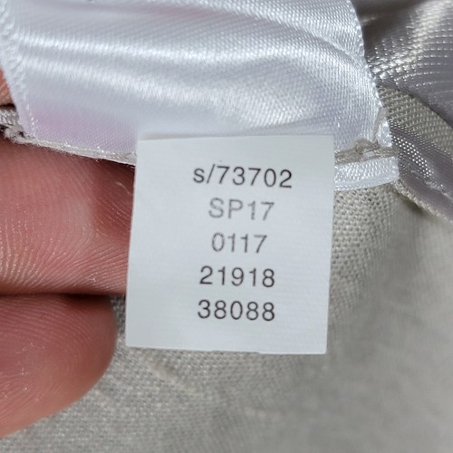 INC International Concepts Mens Sport Coat Two Button Gray Beige Linen Blend XL - Picture 15 of 16