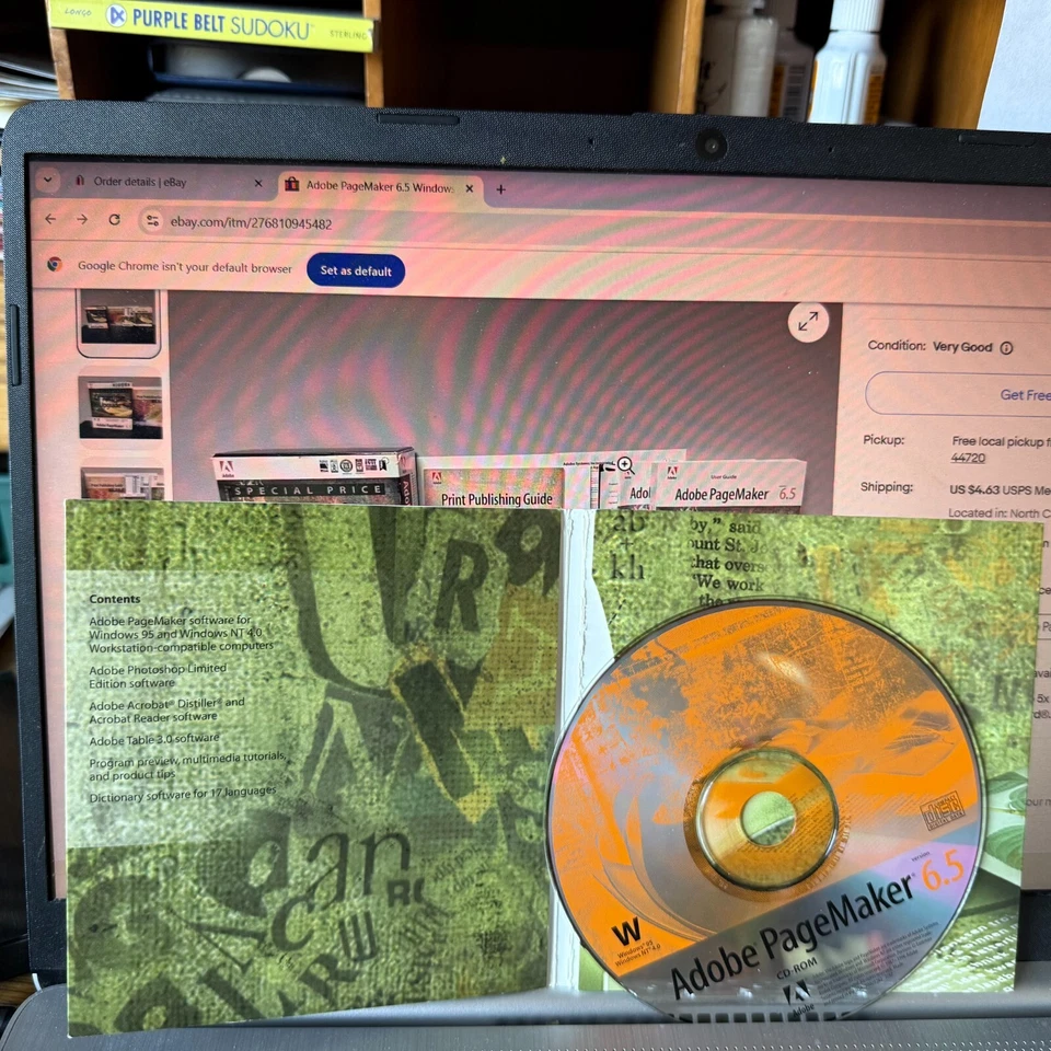 Adobe PageMaker 6.0 Windows Education Edition Complete Box - Image 3 of 4